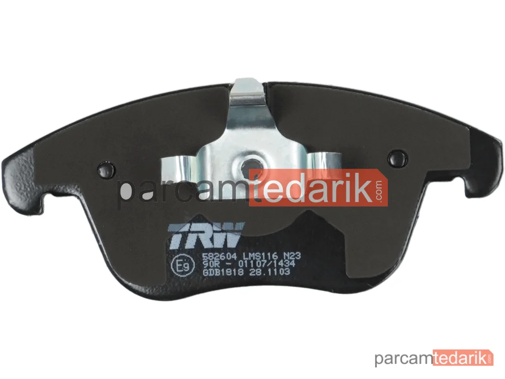 TRW GDB1818 | Fren Balatası Ön Citroen C5 III 1.6 THP 09=>, 1.8-2.0 16V 08=>, 1.6-2.0 HDİ 08=>, Peugeot 407 2.0 HDİ 04-10, 508 I 1.6 VTİ 10-18, 1.6 THP 10-18, 1.6-2.0-2.2 HDİ 10-18