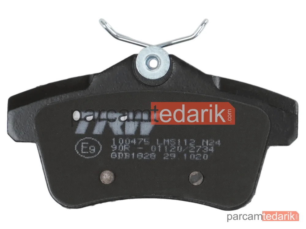 TRW GDB1828 | Fren Balatası — Citroën C4 II, Citroën C4 II Kasa/eğik Arka, Citroën DS4