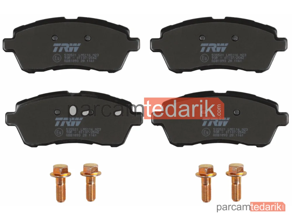 TRW GDB1893 | Fren Balatası — Ön, Ford Fiesta VI, Ford Fiesta VI Van