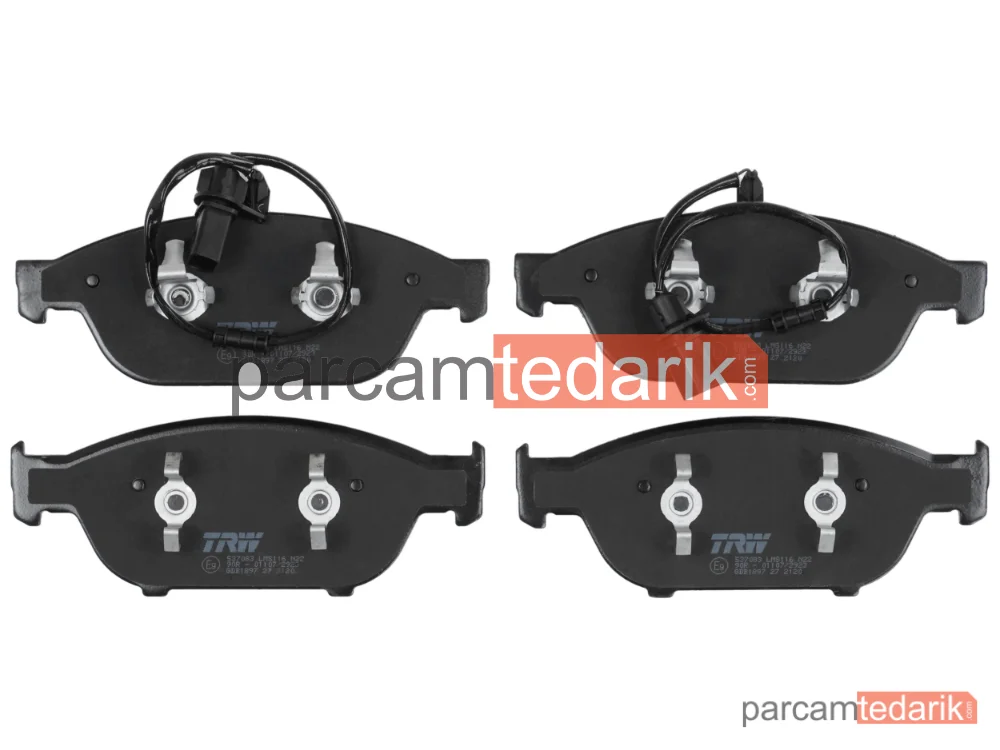 TRW GDB1897 | Ön Fren Balatası 310MM Audi