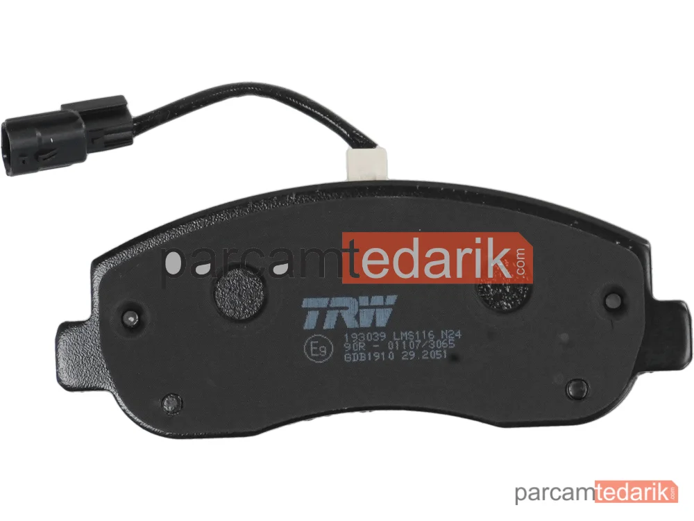 TRW GDB1910 | Fren Balatası Ön Renault Master III2.3 DCİ FWD 11=>