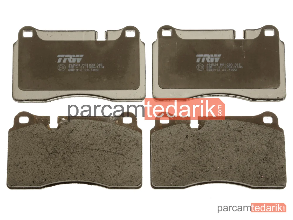 TRW GDB1912 | Ön Fren Balatası Audi Seat