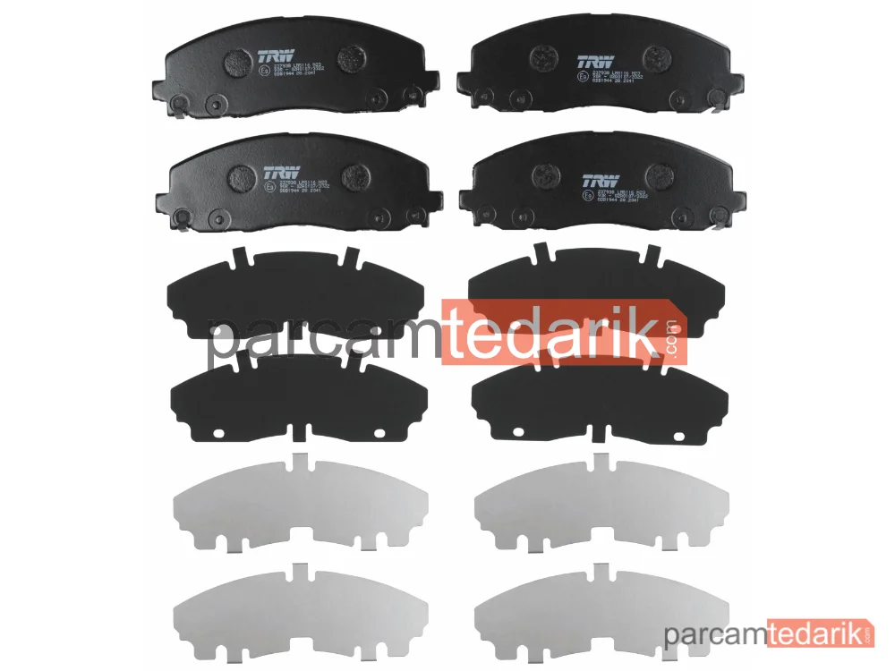 TRW GDB1944 | Fren Balatası — Fiat Freemont, Lancia Voyager MPV, Chrysler GRAND Voyager V