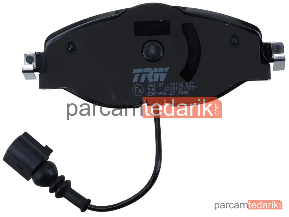 TRW GDB1956 | Fren Balatası Ön Volkswagen Golf VII 1.2 TSİ 12=>, 1.4 TSİ 12=>, 1.4 TSİ Multifuel 13=>, 1.4 GTİ CNG 13=>, 2.0 GTİ 13=>, 1.6-2.0 TDİ 12=>, 1.6-2.0 TDİ 4MOTİON 12=>, Audi A3 1.0 TFSİ 16=>, 1.2 TFSİ 13-16, 1.4 TFSİ 12-16, 1.6-2.0 TDİ 12=>, Seat Leon 1.2 TSİ 14=>, 1.4 TSİ 12=>
