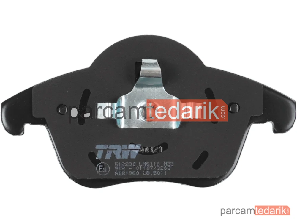 TRW GDB1960 | Fren Balatası Ön Ford Galaxy 2.0 06-15, 2.3 07-15, 1.6 TDCİ 11-15, 1.8-2.0 TDCİ 06-15, 2.2 TDCİ 08-15, Mondeo IV 1.6 Tİ 07-15, 2.0 SCTİ 10-15, 2.0-2.3-2.5 07-15, 1.6 TDCİ 11-15, 1.8-2.0 TDCİ 07-15, 2.2 TDCİ 08-15, S-Max 2.0 06-14, 2.3 07-14, 1.6 TDCİ 11-14