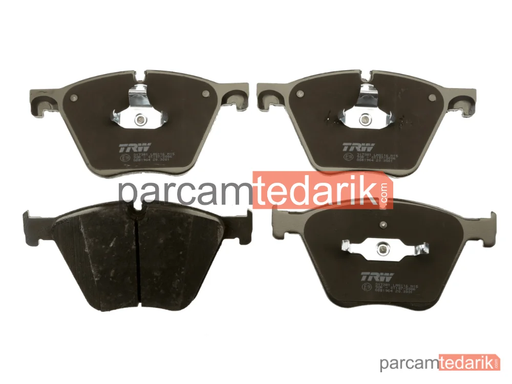 TRW GDB1964 | Fren Balatası Ön BMW X5XDRİVE 50 İ 10-13, M 50 D 11-13, X6 XDRİVE 50 İ 08-14, M 50 D 11-14