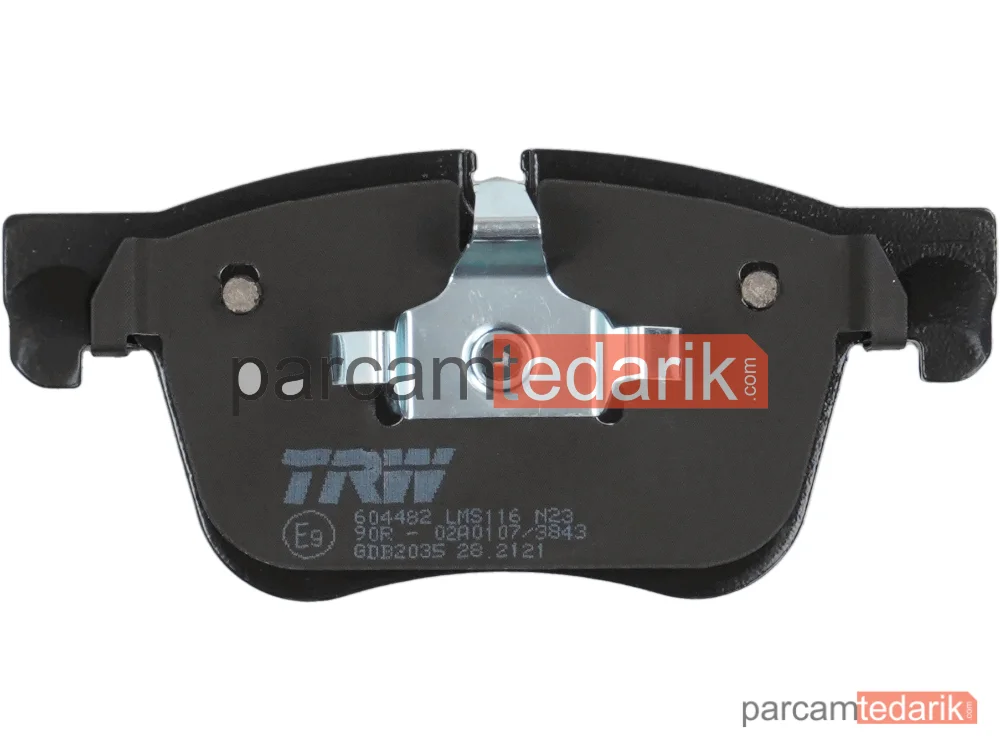 TRW GDB2035 | Fren Balatası Ön Peugeot 308 II 1.2-1.6 THP 13=>, 1.6 GTİ 15=>, 1.6 HDİ 13=>, Citroen C4 Picasso 1.2 THP 14=>, 1.6 VTİ 13=>, 1.6 THP 13=>, 1.6 HDİ 13=>, 1.6-2.0 Bluehdi 13=>