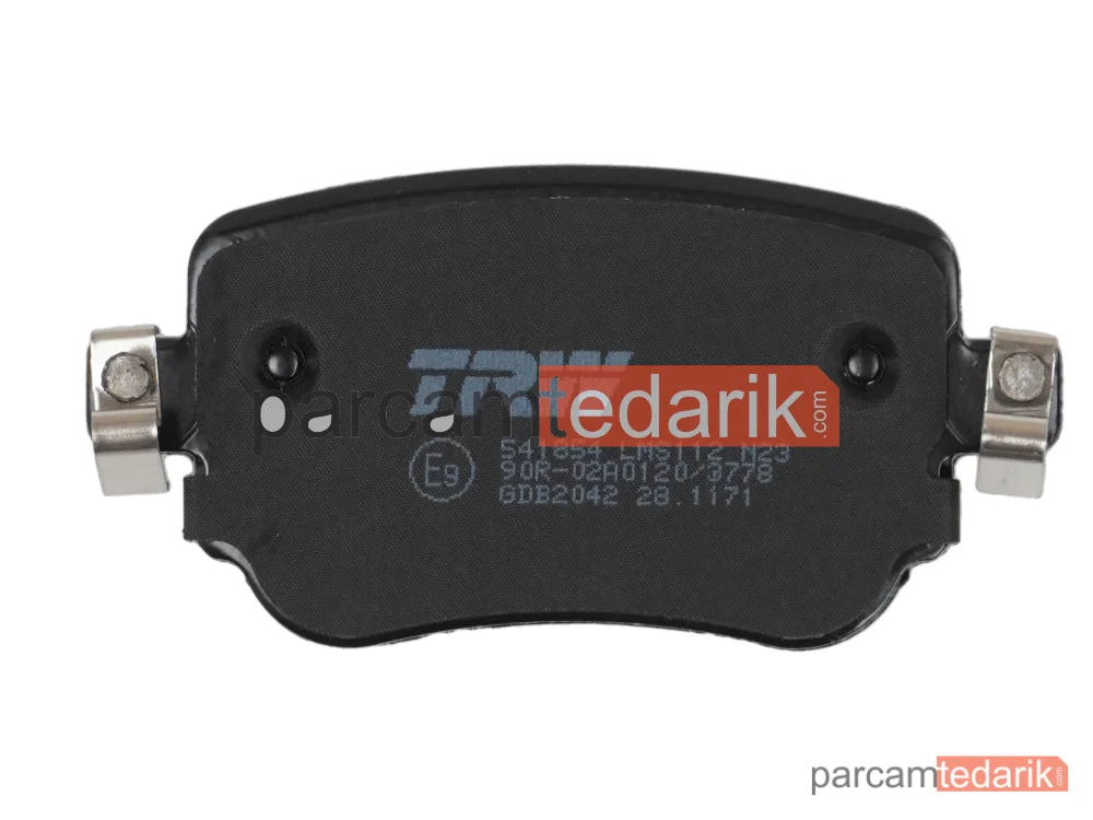 TRW GDB2042 | Fren Balatası Arka Seat Leon 1.0 TSİ 15=>, 1.2 TSİ 12=>, 1.4 TGİ 13=>, 1.4 TSİ 12=>, 1.8 TSİ 13=>, 1.6-2.0 TDİ 12=>