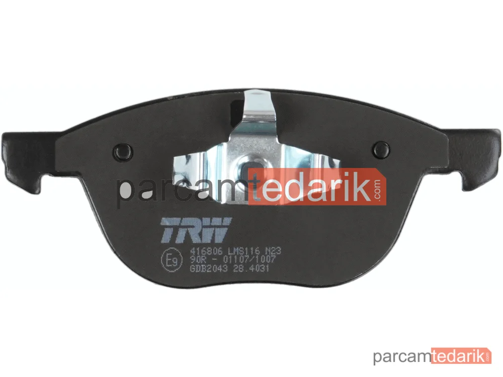 TRW GDB2043 | Fren Balatası — Ford KUGA II, Ford KUGA II Van, Ford Tourneo Connect / GRAND Tourneo Connect V408 MPV