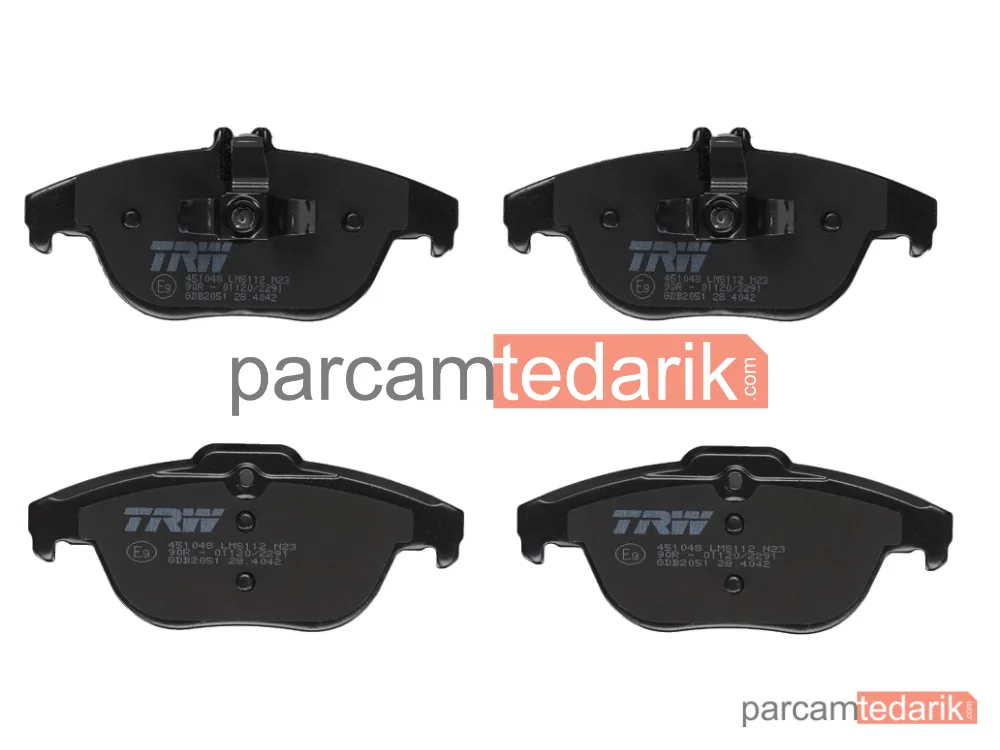 TRW GDB2051 | Fren Balatası Arka Mercedes-Benz C Serisi C 180 CGİ 07-14, C 180 Kompressor 07-14, C 200 Kompressor 07-14, C 230-280 07-14, C 300 09-14, E Serisi Coupe E 200 13-16, E 200 CGİ 10-16, E 250 CGİ 09-16, E 300 11-16, E 400 13-16, E 500 09-16, E 220 CDİ 10-14, E 350 CDİ 09-13