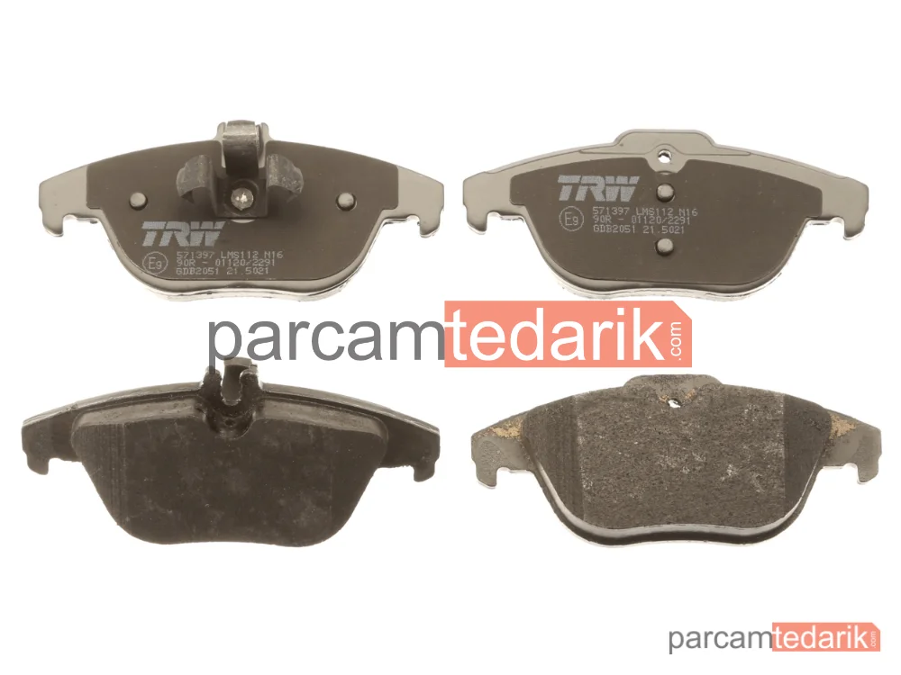 TRW GDB2051 | Fren Balatası Arka Mercedes-Benz C Serisi C 180 CGİ 07-14, C 180 Kompressor 07-14, C 200 Kompressor 07-14, C 230-280 07-14, C 300 09-14, E Serisi Coupe E 200 13-16, E 200 CGİ 10-16, E 250 CGİ 09-16, E 300 11-16, E 400 13-16, E 500 09-16, E 220 CDİ 10-14, E 350 CDİ 09-13