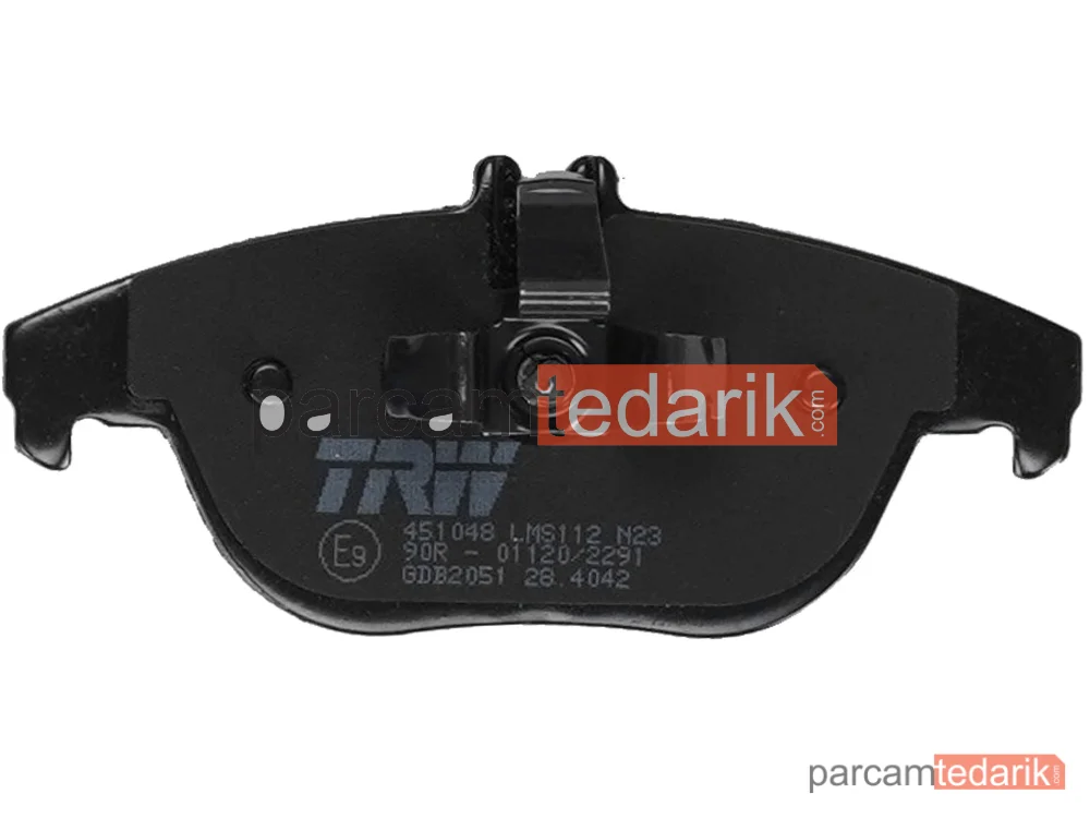 TRW GDB2051 | Fren Balatası Arka Mercedes-Benz C Serisi C 180 CGİ 07-14, C 180 Kompressor 07-14, C 200 Kompressor 07-14, C 230-280 07-14, C 300 09-14, E Serisi Coupe E 200 13-16, E 200 CGİ 10-16, E 250 CGİ 09-16, E 300 11-16, E 400 13-16, E 500 09-16, E 220 CDİ 10-14, E 350 CDİ 09-13