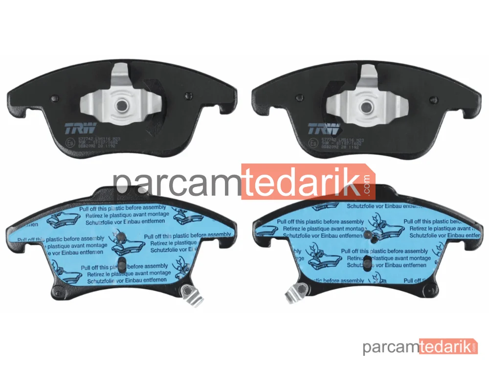 TRW GDB2092 | Ön Fren Disk Balata (Ford Mondeo 2014- SMAX 2015-)