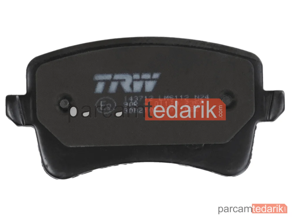 TRW GDB2107 | Fren Balatası Arka Audi A4 1.8 TFSİ 07-15, 2.0 TFSİ 08-15, 2.0 TDİ 07-15, 3.0 TDİ 11-15, A5 1.8 TFSİ 07-17, 2.0 TFSİ 08-17, 2.0 TDİ 08-17, 2.7 TDİ 07-12, 3.0 TDİ 11-17, A4 Allroad 2.0 TFSİ Quattro 09-16, 2.0 TDİ Quattro 09-16