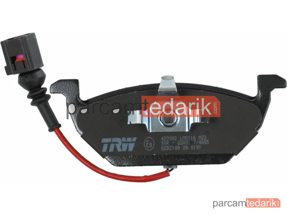 TRW GDB2108 | Fren Balatası Ön Volkswagen Golf IV 1.6 97-05, 1.6 16V 00-05, 2.0 98-04, 1.9 TDİ 97-05, Golf V 1.4 16V 03-08, 1.6 04-08, 1.9 TDİ 03-08, 2.0 SDİ 04-08, Jatta III 1.6 FSİ 05-10, 1.6 TDİ 09-10, 1.9 TDİ 05-10, New Beetle 1.6 99-00, 2.0 98-10, 2.5 05-10, 1.9 TDİ 98-10, Polo 1.2 02-09