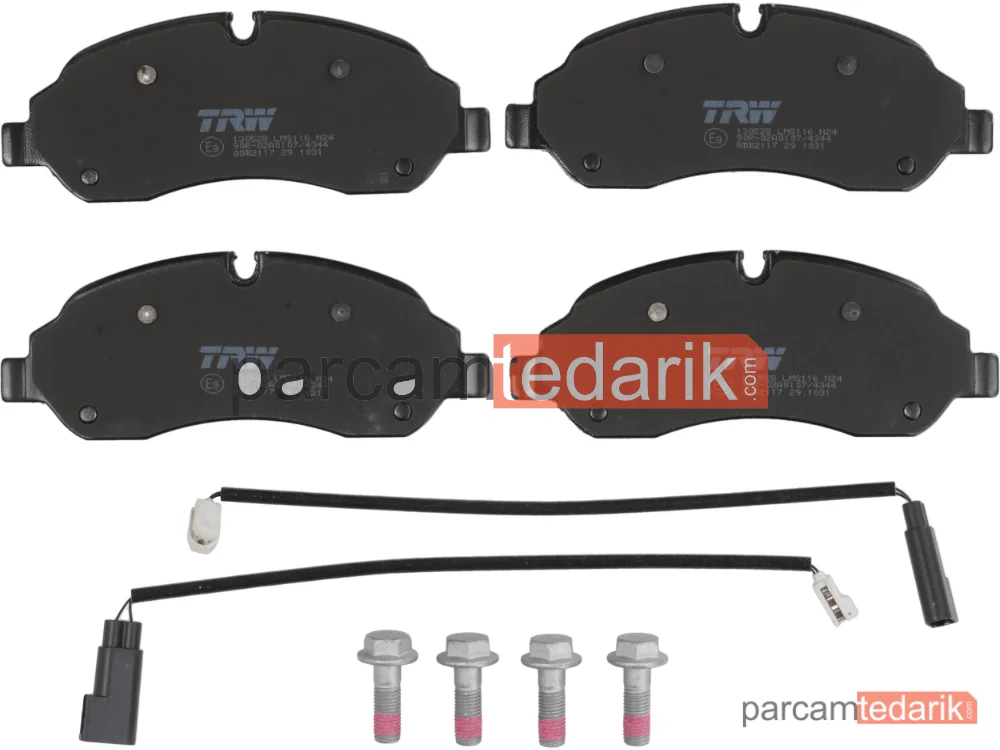 TRW GDB2117 | Fren Balatası Ön Ford Transit V363 2.2 TDCİ RWD 13=>, 2.2 TDCİ 13=>