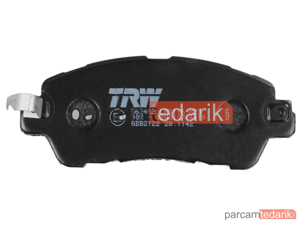 TRW GDB2122 | Fren Balatası Ön Mazda 2 1.5 14=>, 1.5 SKYACTIV-G 14=>, 1.5 D 14-18