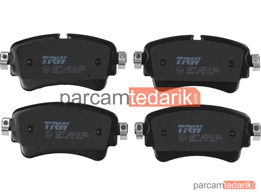 TRW GDB2132 | Fren Balatası — Audi A4 Allroad B9, Audi A4 B9, Audi A4 B9 Avant
