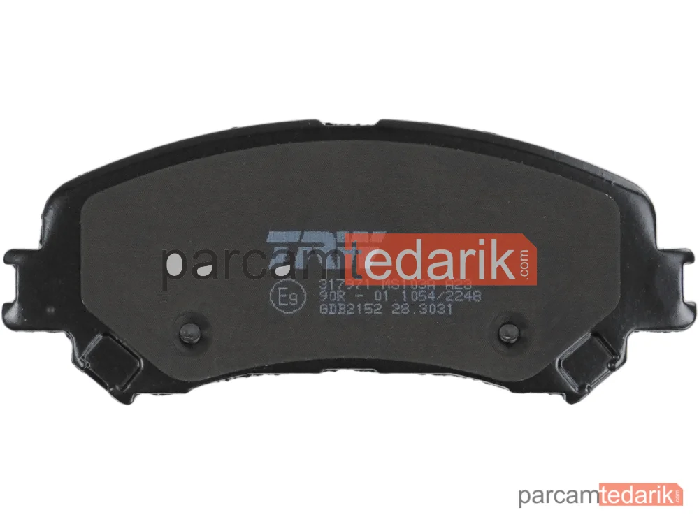 TRW GDB2152 | Fren Balatası Ön Renault Megane IV HB 1.6 TCE 15=>, 1.6 DCİ 15=>, Talisman 1.6 TCE 15=>, 1.5-1.6 DCİ 15=>