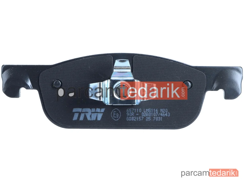 TRW GDB2157 | Fren Balatası Ön Genis Tip Renault Clio IV Symbol II Dacia Sandero II