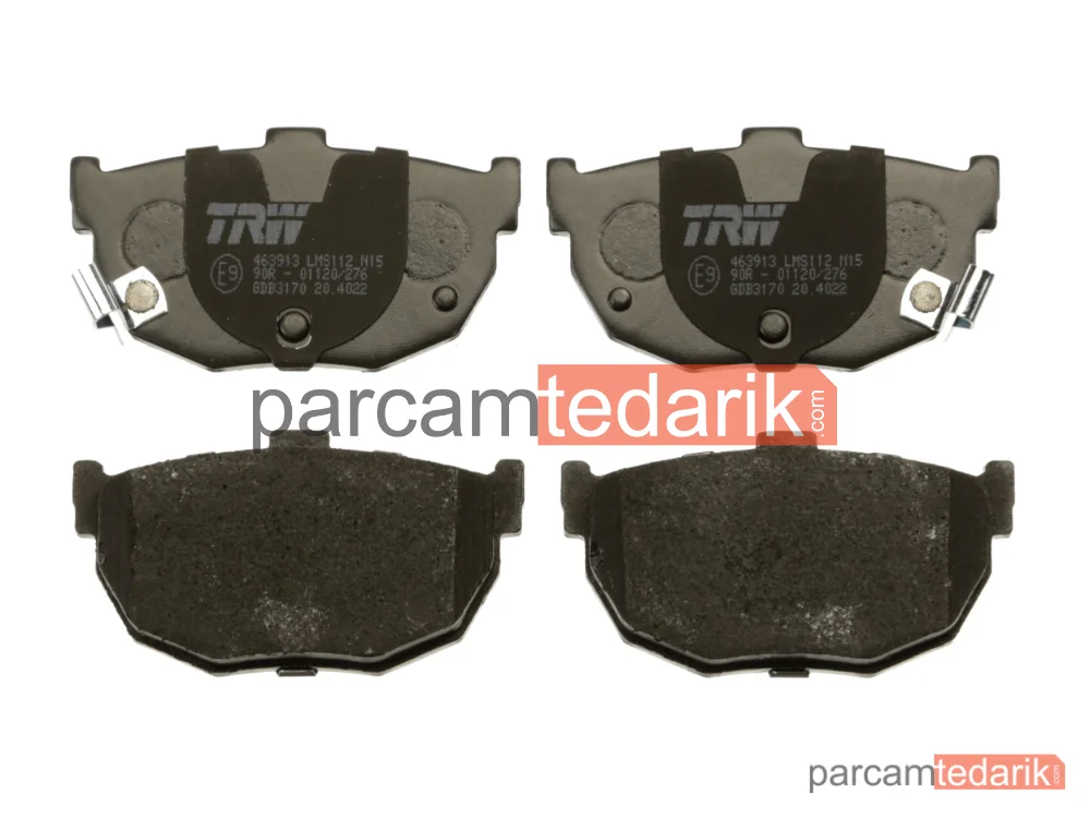 TRW GDB3170 | Fren Balatası Arka Hyundai Elantra 1996-2006 Kia Cerato 2004-/ Nissan Maxima 88-94