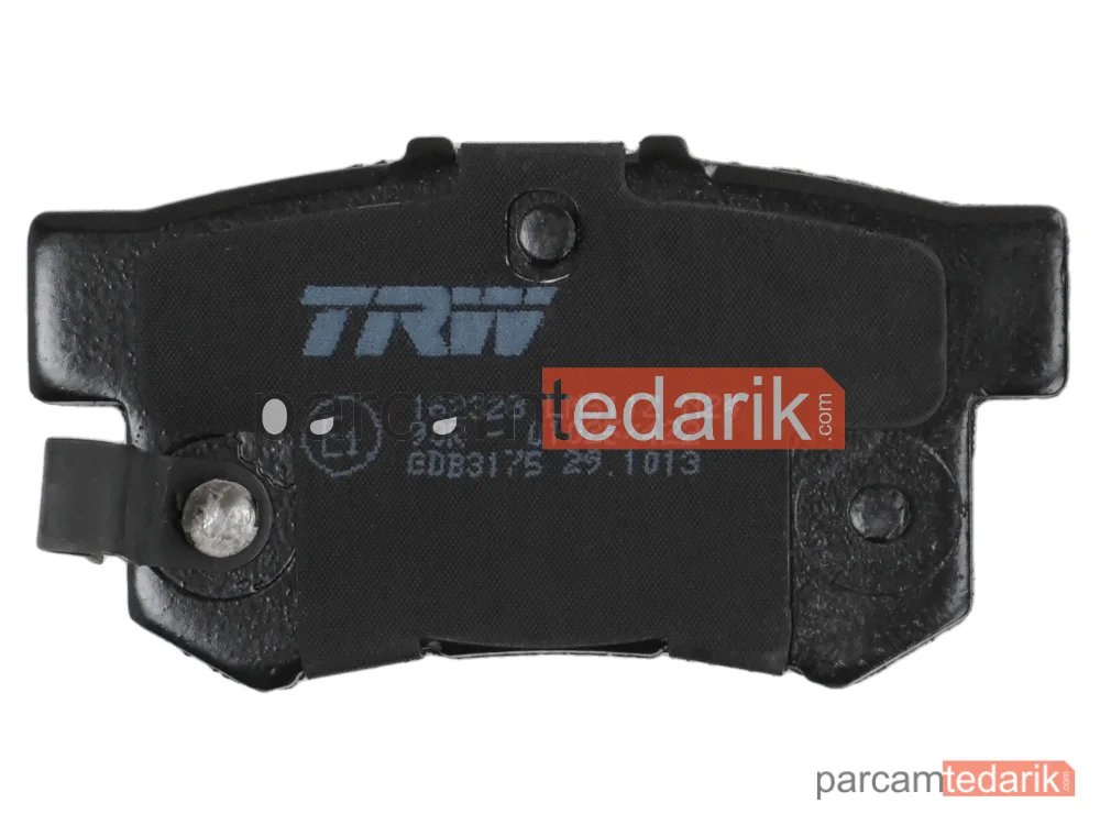 TRW GDB3175 | Fren Balatası Arka Honda Civic VII HB 1.4 İ 01-05, 1.4 İS 01-05, 1.6-2.0 İ 01-05