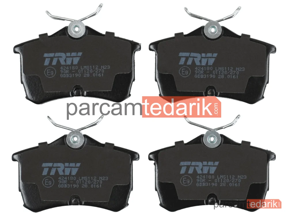 TRW GDB3190 | Fren Balatası Arka Honda Accord VII 98-08
