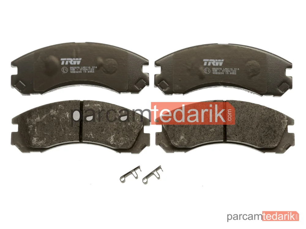 TRW GDB3200 | Fren Balatası Ön Mitsubishi Outlander I 2.0 4WD 03-06, 2.4 4WD 03-07