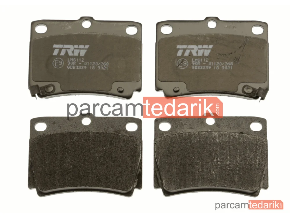 TRW GDB3239 | Fren Balatası Arka Mitsubishi Pajero SPORT I 2.5 TD 03=>