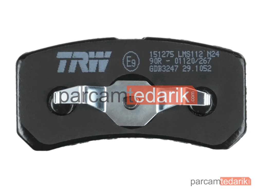 TRW GDB3247 | Fren Balatası Arka Mitsubishi Pajero III 3.5 00-07, 2.5 TDİ 00-06, 3.2 Dİ-D 00-06