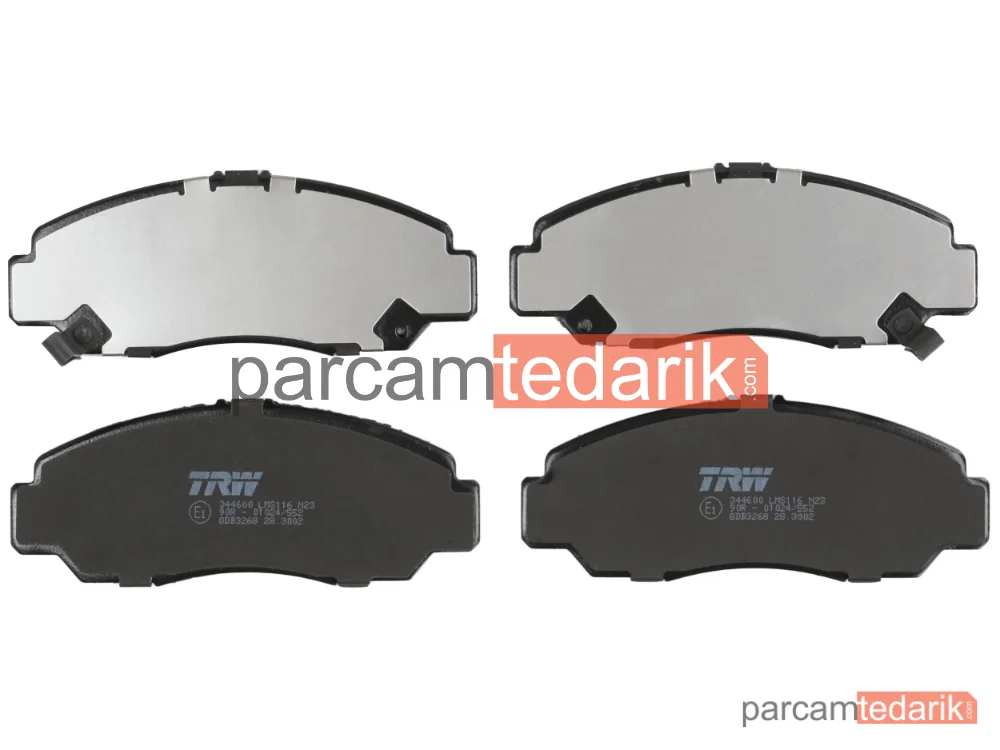 TRW GDB3268 | Ön Fren Balatası Honda Civic 1.4-1.6-1.8 HB-Sedan FD6 2006-/ Civic FB7 2012-/ Honda FRV 2006-/