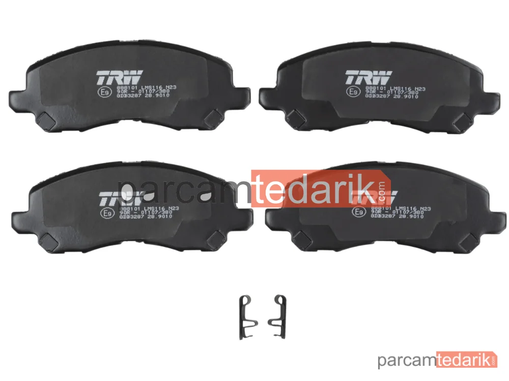 TRW GDB3287 | Fren Balatası — Citroën C4 Aircross, Dodge Caliber, Jeep Compass