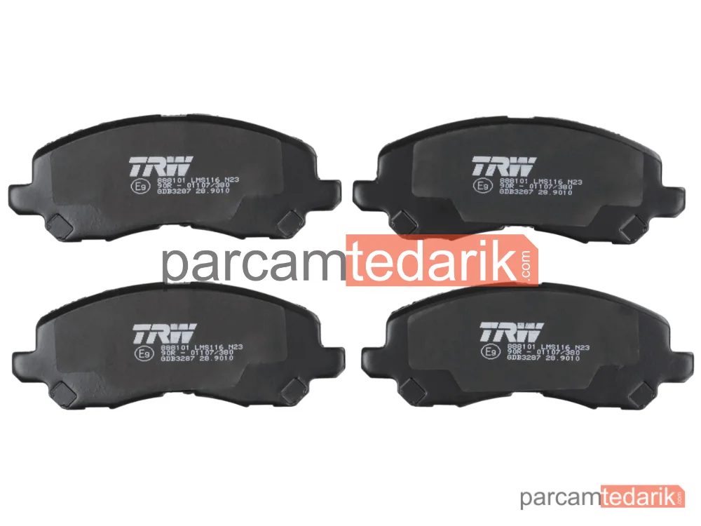 TRW GDB3287 | Fren Balatası — Citroën C4 Aircross, Dodge Caliber, Jeep Compass