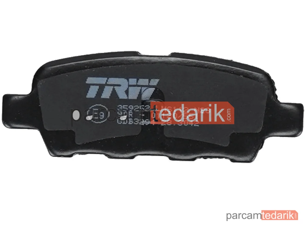 TRW GDB3294 | Fren Balatası Arka Nissan Qashqai 1.5 DCİ 07-13, Nissan X-TRAIL1.6-1.8-2.0 02-08, 2.2 Dİ 02-07, 2.2 DCİ 07-13