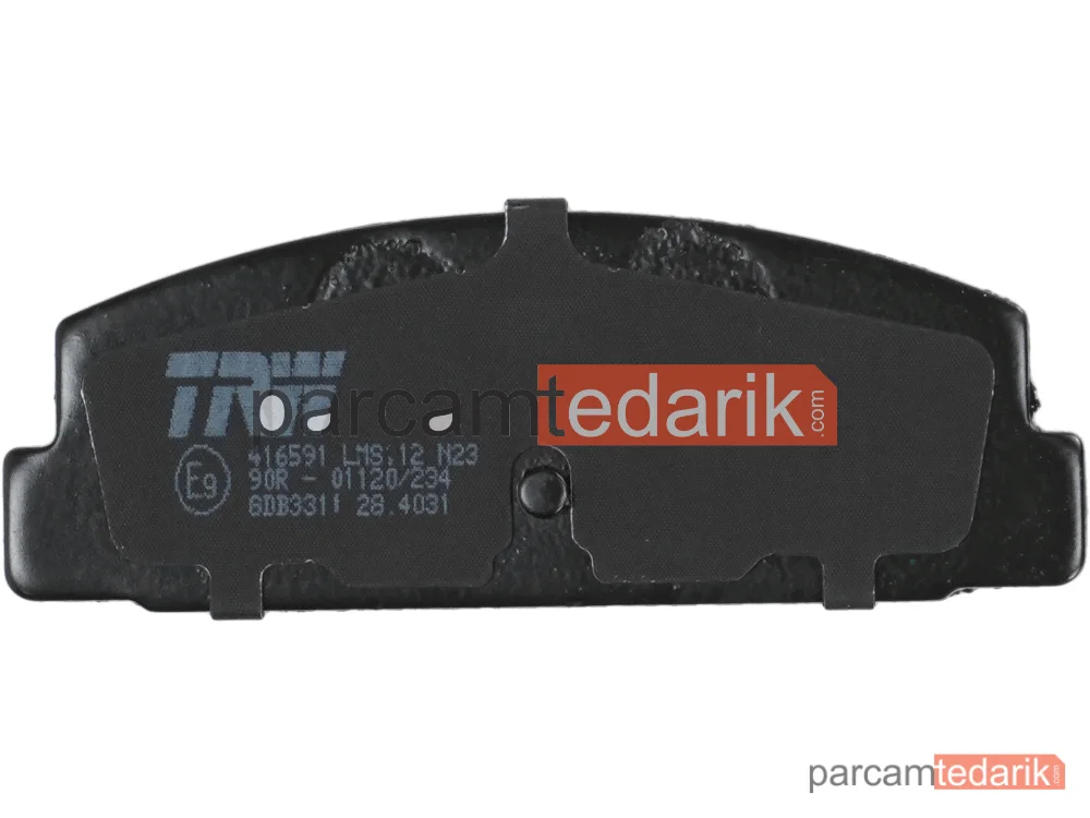 TRW GDB3328 | Fren Balatası Ön Subaru Impreza Sedan 2.5 AWD 01-05, 2.0 İ AWD 00-09