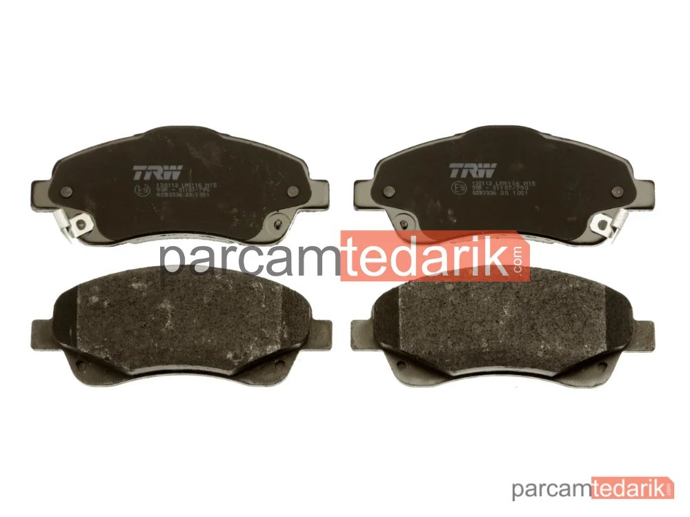 TRW GDB3336 | Fren Balatası Ön Toyota Corolla Verso Benzin 2005-2008 / Avensis 2003-2008