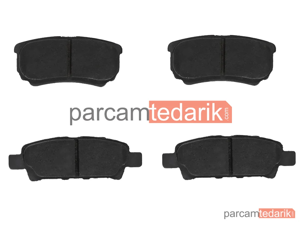 TRW GDB3341 | Fren Balatası Arka Mitsubishioutlander I 2.0 03-06, 2.0 4WD 03-06, 2.0 T 4WD 04-06, 2.4 4WD 03-07