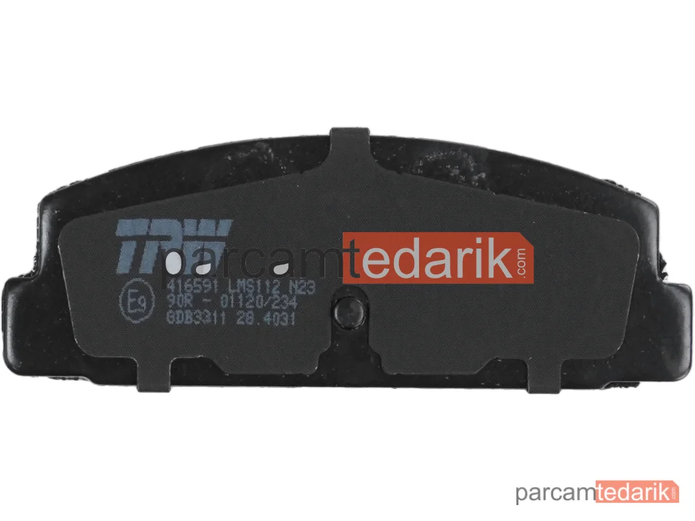 TRW GDB3352 | Fren Balatası Ön Hyundai Tucson 04-10 / Kia Sportage 04-08 / Sonata 04