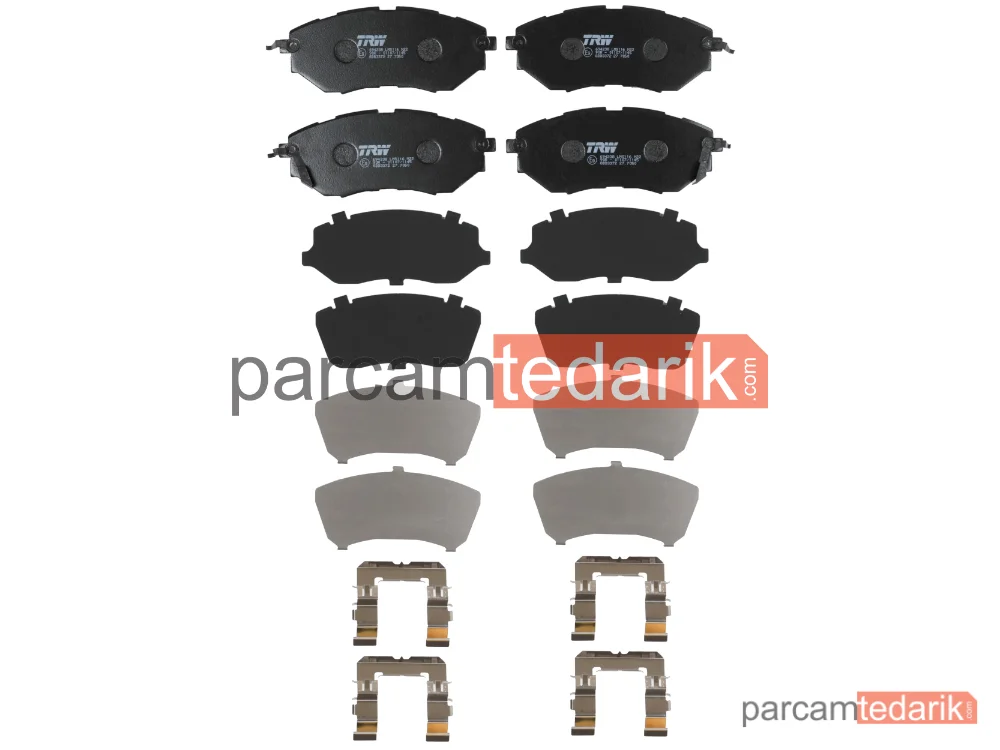 TRW GDB3372 | Fren Balatası Ön Subaru Tribeca 3.0 05=>, 3.6 07=>