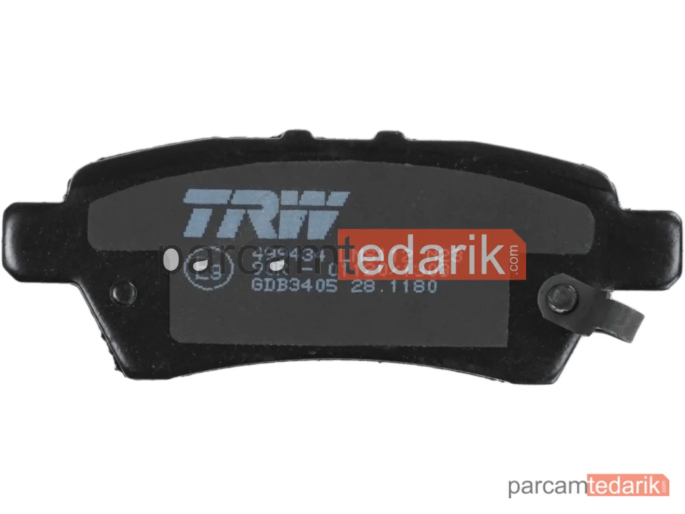 TRW GDB3405 | Fren Balatası Arka Nissan Pathfinder III 2.5 DCİ 4WD 05=>