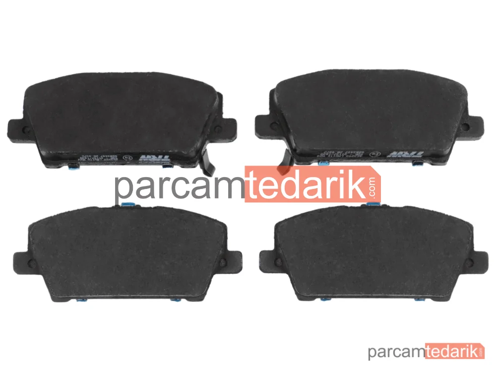 TRW GDB3407 | Fren Balatası Ön Honda Civic VII HB 1.4 05=>, 2.2 CTDİ 05=>
