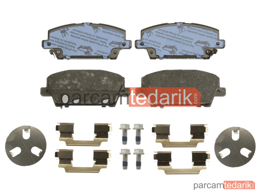 TRW GDB3407 | Fren Balatası Ön Honda Civic VII HB 1.4 05=>, 2.2 CTDİ 05=>