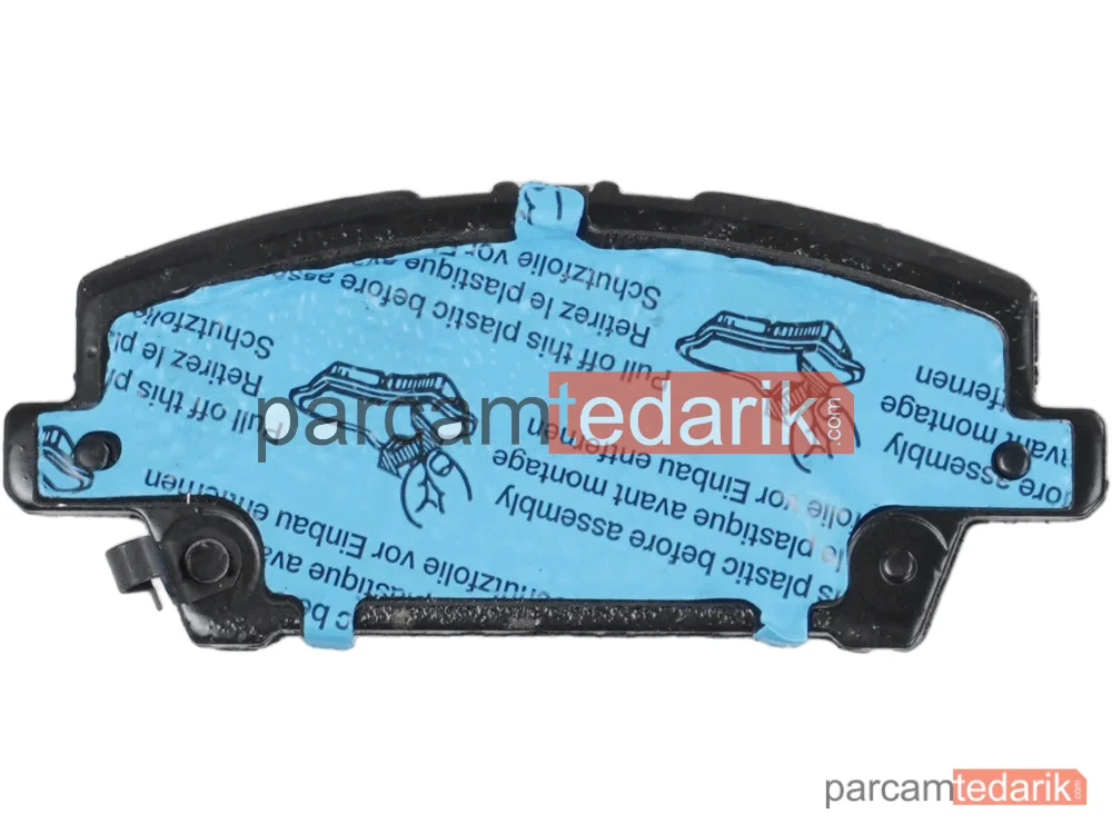 TRW GDB3407 | Fren Balatası Ön Honda Civic VII HB 1.4 05=>, 2.2 CTDİ 05=>