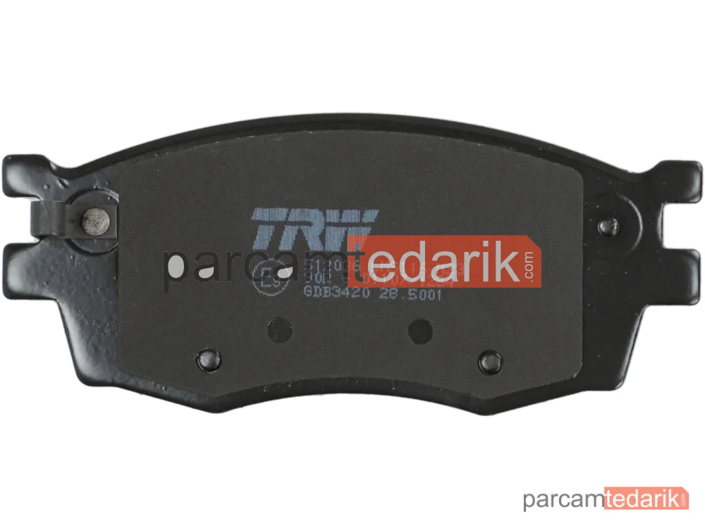 TRW GDB3420 | Fren Balatası Ön Hyundai Accent III 1.4 GL 05-10, 1.5 CRDİ GLS 05-10, 1.6 GLS 05-10