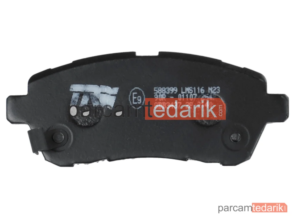 TRW GDB3437 | Fren Balatası — Ford Fiesta VI, Suzuki SWIFT V, Daihatsu Sirion