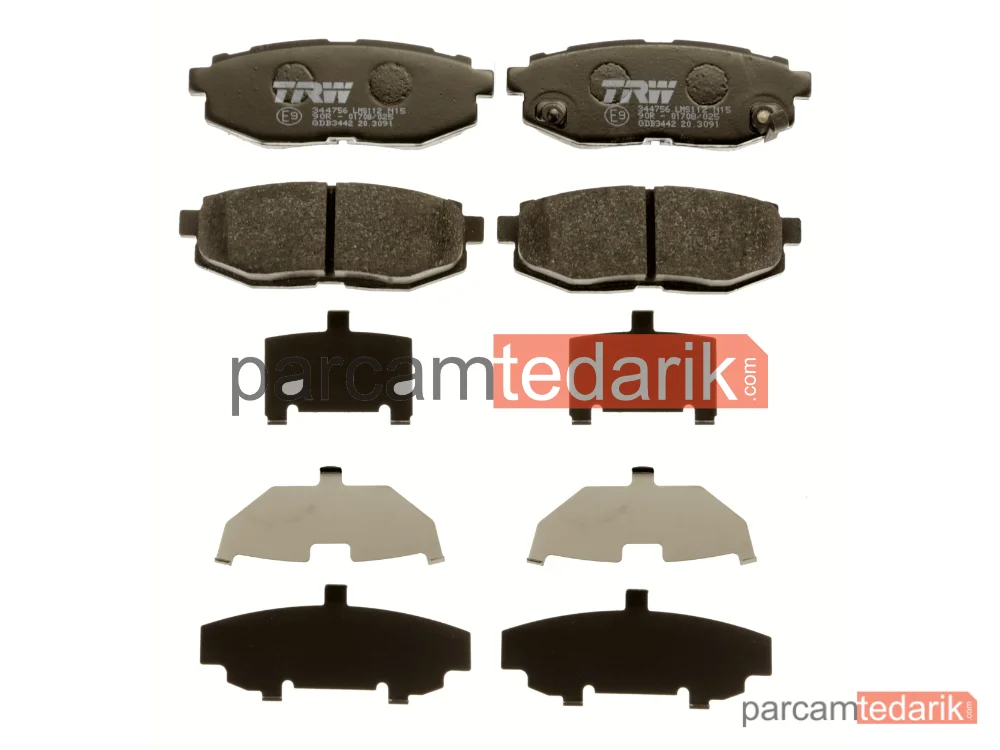 TRW GDB3442 | Fren Balatası Arka Subaru Tribeca 3.0 05=>, 3.6 07=>