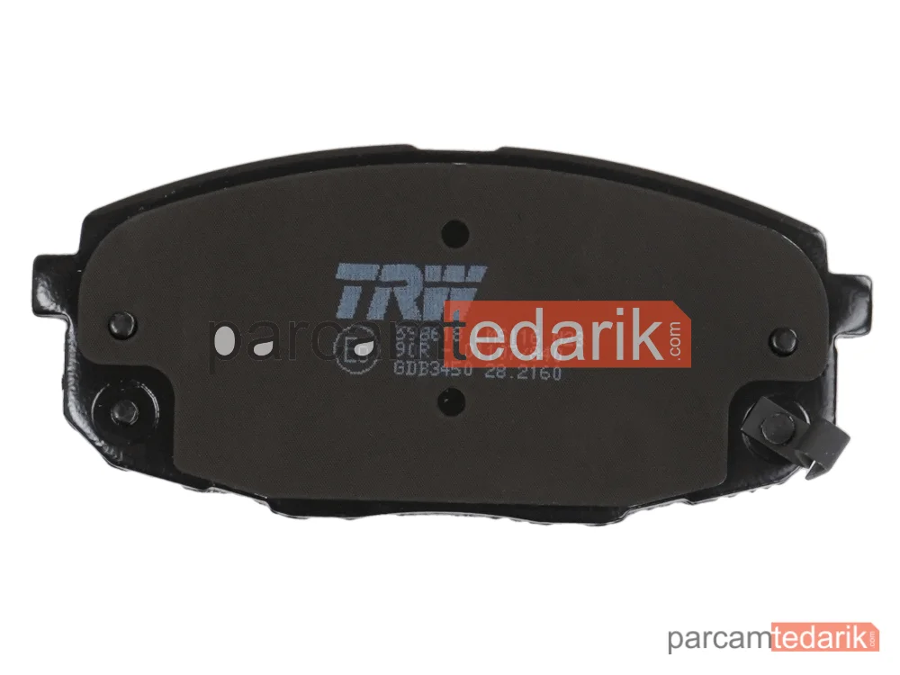 TRW GDB3450 | Fren Balatası Ön Hyundai İ30 1.4-1.6-2.0 07-11, 1.6-2.0 CRDİ 07-11
