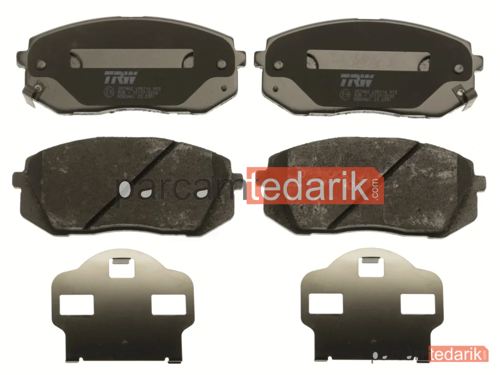 TRW GDB3461 | Fren Balatası Ön Kia Carens II MPV 2.0 CRDİ 02=>