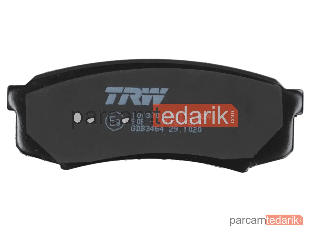 TRW GDB3464 | Fren Balatası Arka Mitsubishi Pajero IV 3.8 V6 06=>, 3.2 Dİ-D 07=>, 3.2 Dİ-D 4WD 09=>