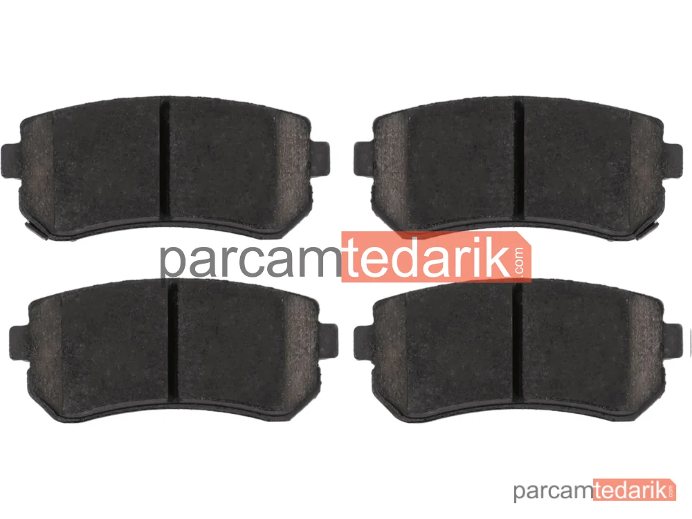 TRW GDB3474 | Fren Balatası Arka Hyundai İ20 1.2-1.4 08-15, 1.6 08-12, 1.1 CRDİ 12-15, 1.4 CRDİ 08-15, 1.6 CRDİ 08-12, İ30 1.4-1.6-2.0 07-11, 1.6-2.0 CRDİ 07-11